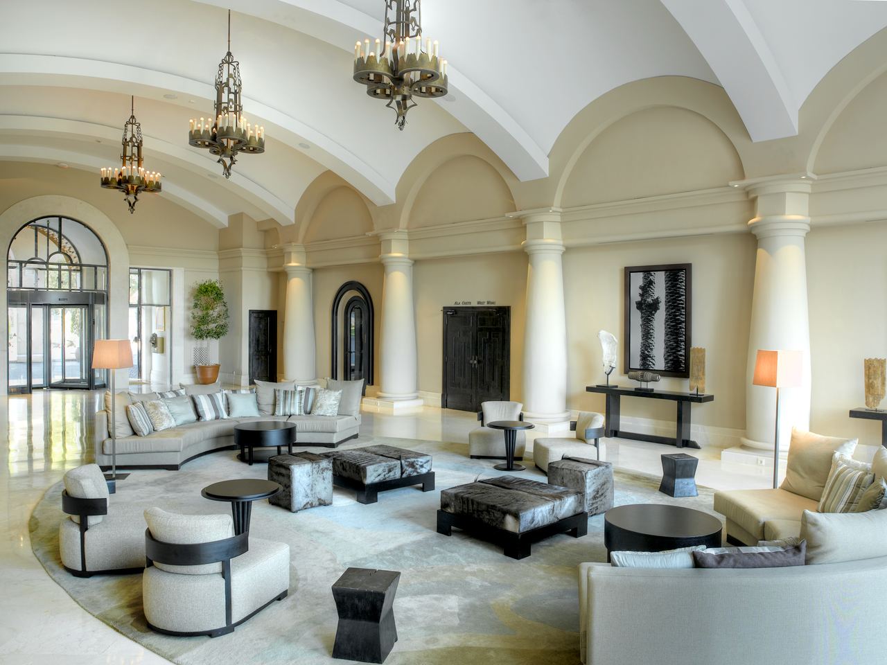 Lobby des Hotels